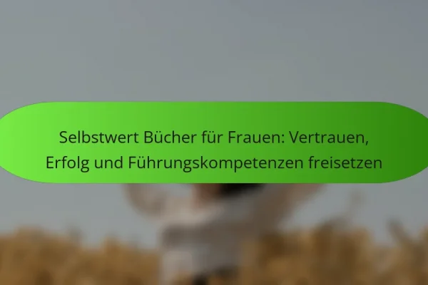 Selbstwert Bücher für Frauen: Vertrauen, Erfolg und Führungskompetenzen freisetzen